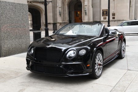 2018 Bentley continental GTC Convertible Supersports