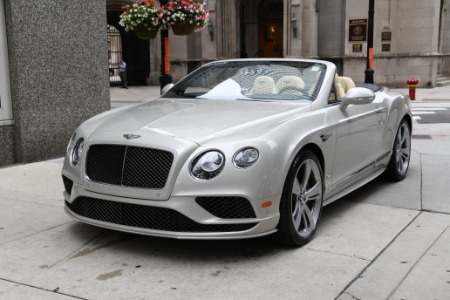 2016 Bentley Continental GTC Convertible GT Speed