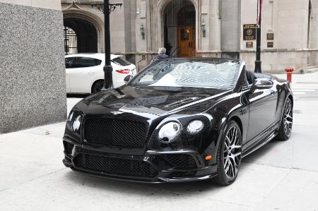 2018 Bentley Continental Supersports Convertible Supersports